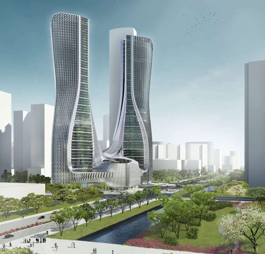Conrad Hangzhou Bagian luar foto